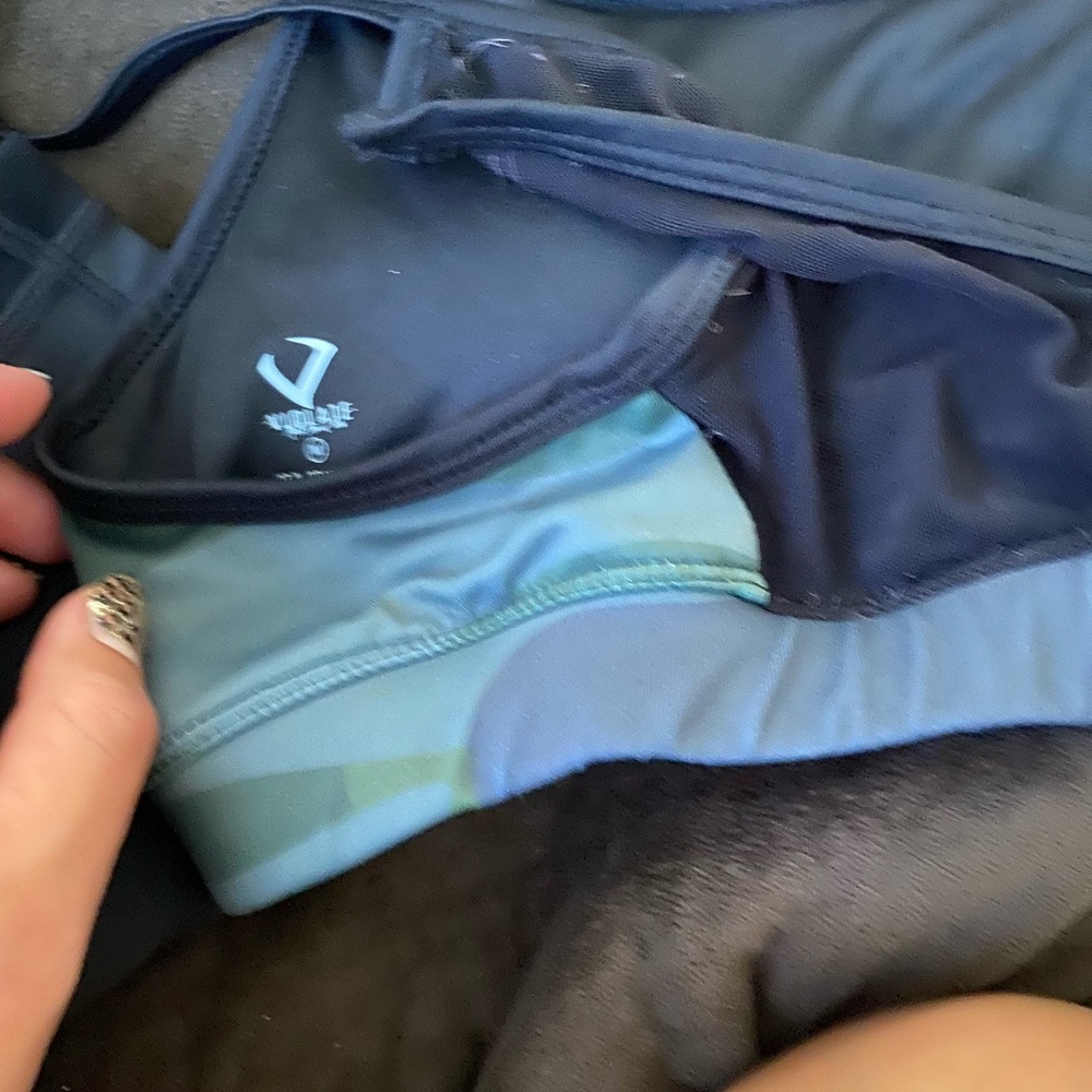Violate the dress code size medium camo sports bra